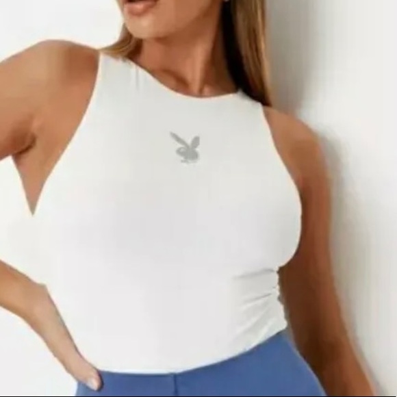 🌼HP🌼 NWOT Missguided x Playboy- Bodysuit, SIZE: US 2, UK 6 - Picture 1 of 6